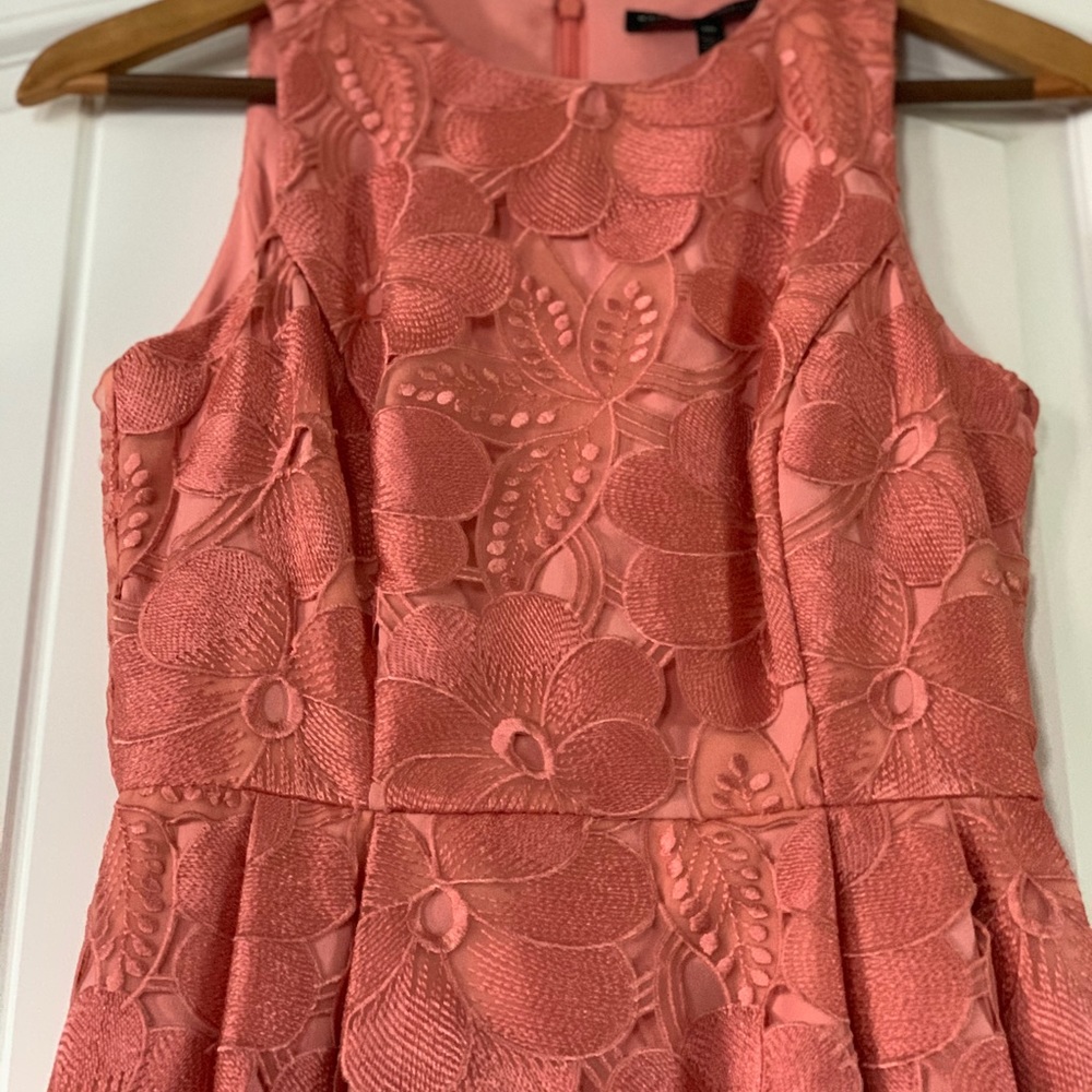 Lace Overlay Dress